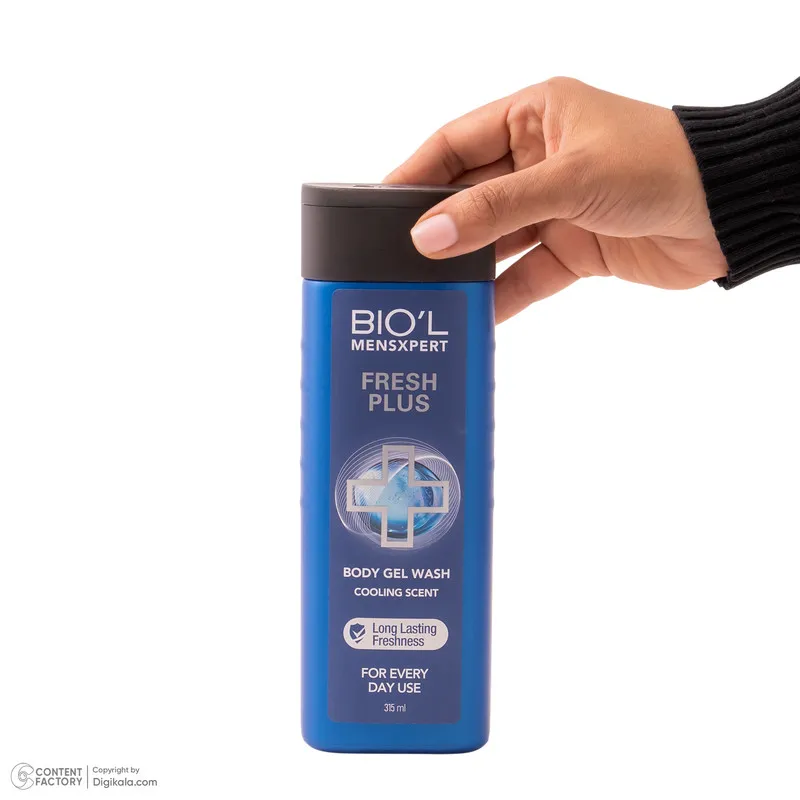 شامپو بدن بیول مدل Fresh Plus با رایحه خنک مناسب برای انواع پوست حجم 315 میلی لیتر - تصویر 3