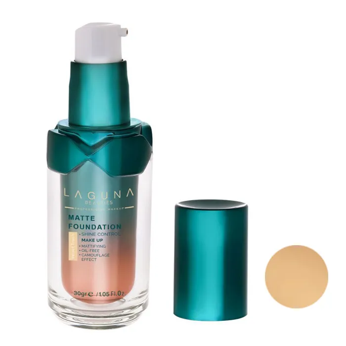 کرم پودر مایع لاگونا مدل MATTE شماره LMF03 مناسب برای پوست چرب و مختلط وزن 30 گرم