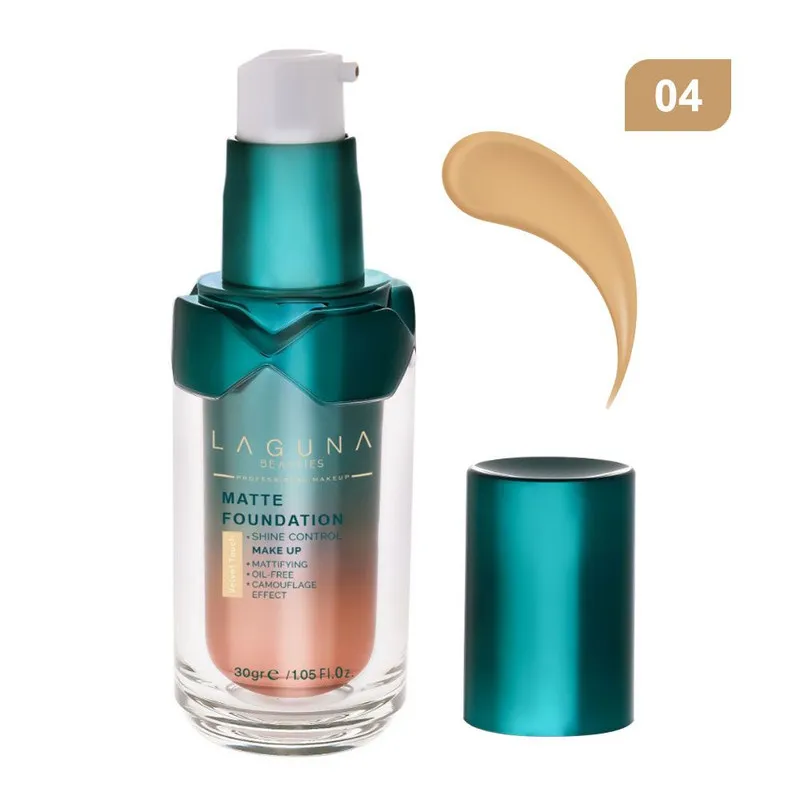 کرم پودر مایع لاگونا مدل MATTE شماره LMF04 مناسب برای پوست چرب و مختلط وزن 30 گرم - تصویر 2