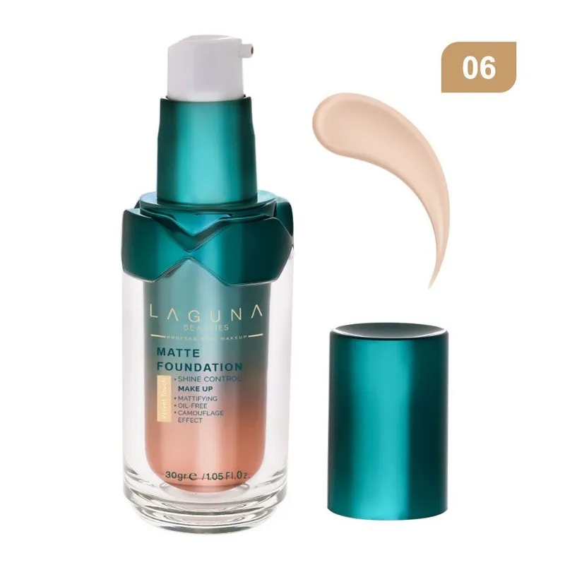 کرم پودر مایع لاگونا مدل MATTE شماره LMF06 مناسب برای پوست چرب و مختلط وزن 30 گرم - تصویر 4