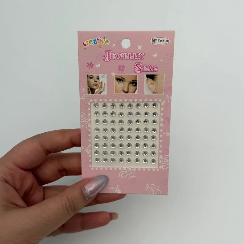نگین صورت و بینی مدل چسبی مجموعه 64 عددی - تصویر 2