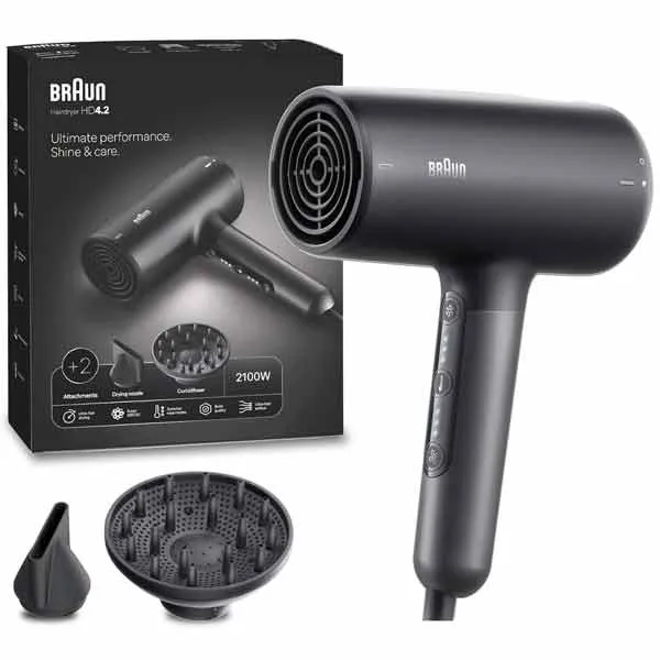 سشوار خانگی 2200 وات براون مدل HD425 - تصویر 3