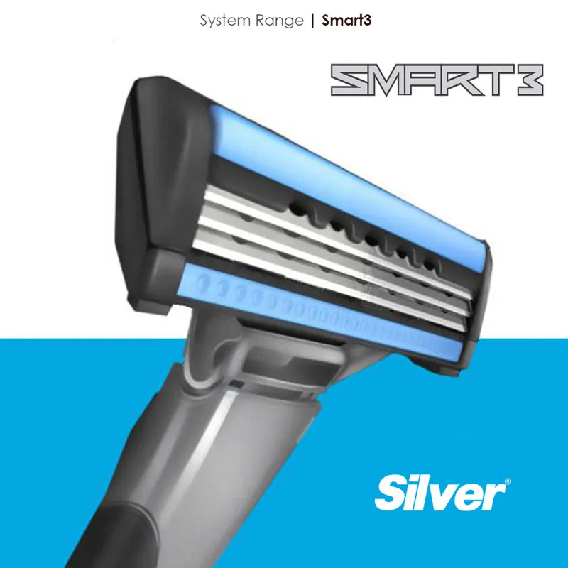 خودتراش سیلور مدل SMART3 مردانه به همراه سری یدک بسته 4 عددی - تصویر 3