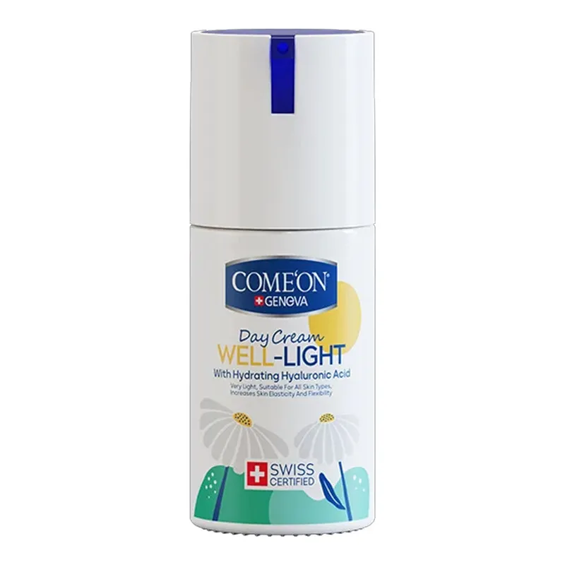 کرم آبرسان صورت کامان مدل WELL LIGHT مناسب برای انواع پوست حجم 100 میلی لیتر - تصویر 2