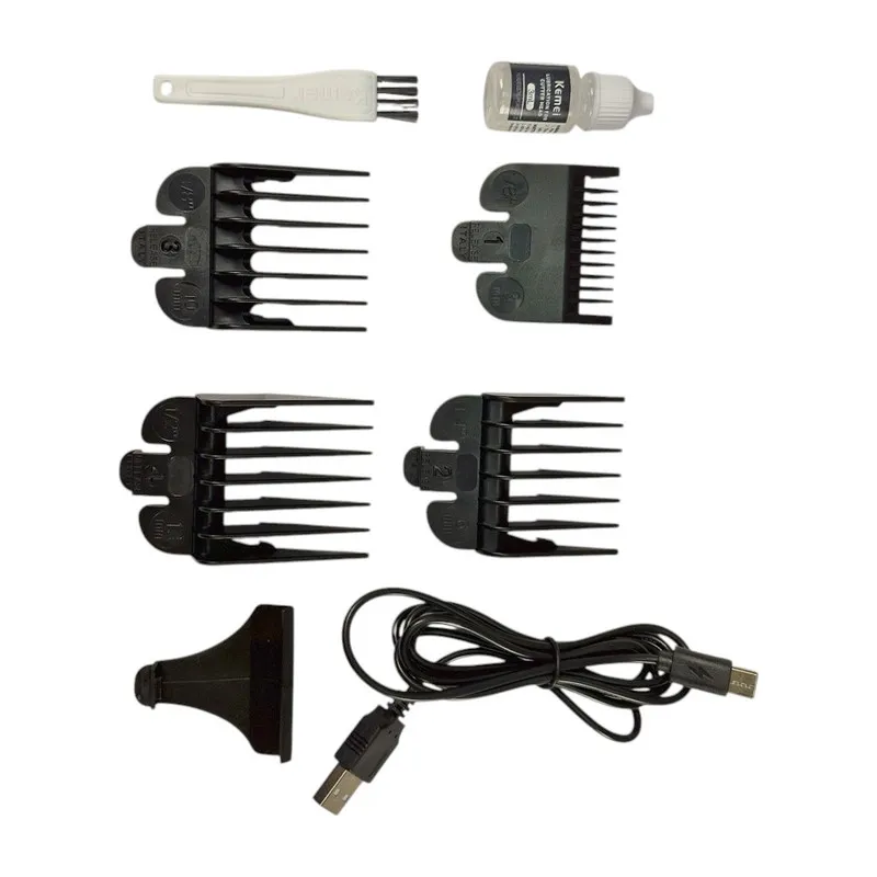 ماشین اصلاح موی سر و صورت شارژی کیمی کد KM1570 - تصویر 4