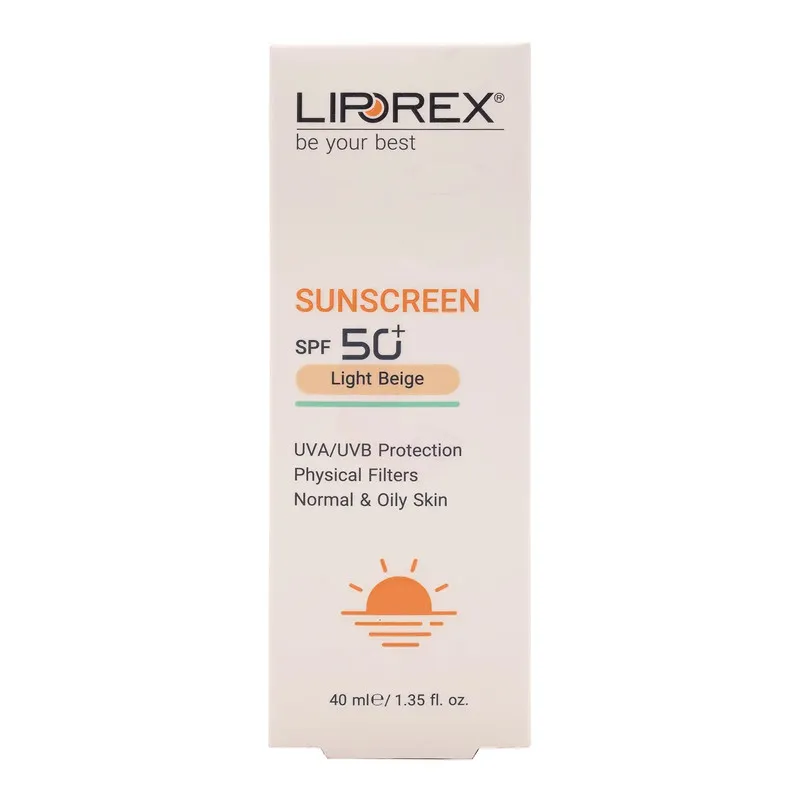 کرم ضد آفتاب رنگی لیپورکس SPF 50 مدل L-O مناسب پوستهای چرب و معمولی حجم 40 میلیلیتر - تصویر 3