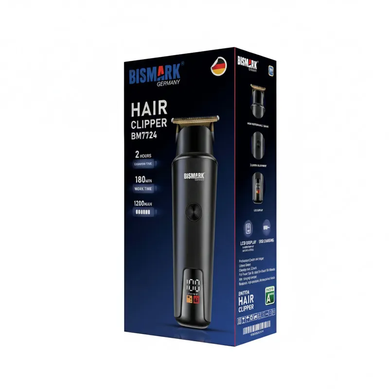 ماشین اصلاح موی سر و صورت برقی بیسمارک مدل BM7724 - تصویر 4