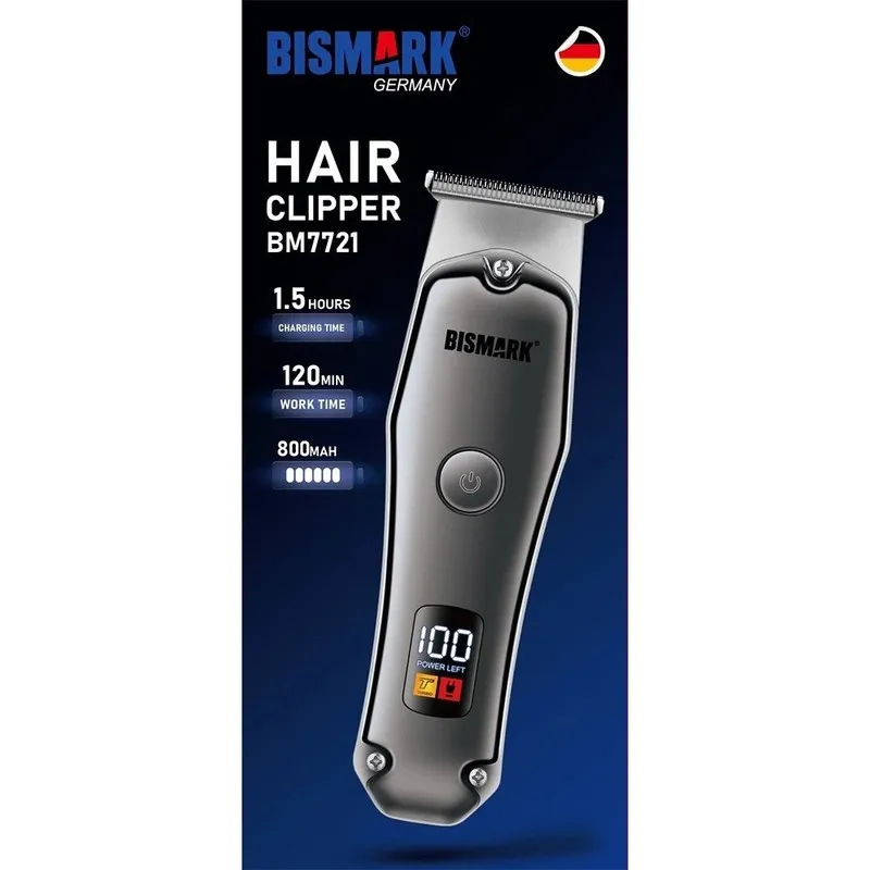 ماشین اصلاح موی سر و صورت شارژی بیسمارک مدل BM7721 - تصویر 2