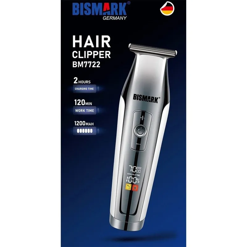 ماشین اصلاح موی سر و صورت شارژی بیسمارک مدل BM7722 - تصویر 2