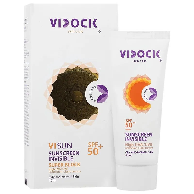 کرم ضد آفتاب صورت بیرنگ ویدک SPF 50 مدل Visun - O محافظ UVA UVB مناسب برای پوست چرب حجم 40 میلیلیتر - تصویر 2