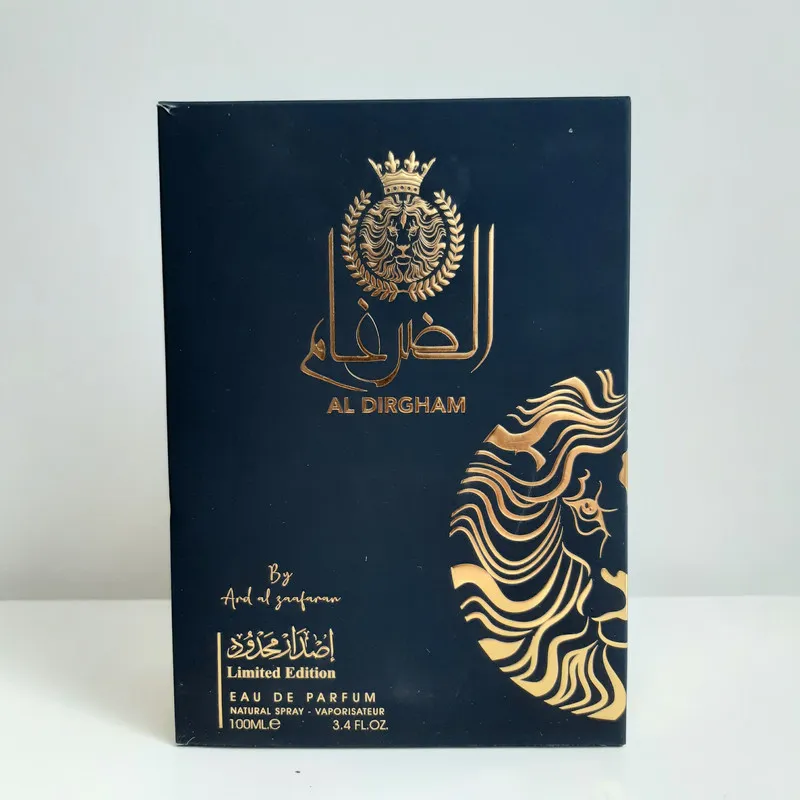 ادو پرفیوم مردانه ارض الزعفران للتجاره مدل الضرغام لیمیتد ادیشن با رایحه گرم حجم ۱۰۰میلی لیتر  - تصویر 4
