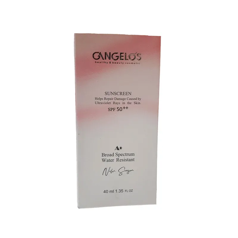 کرم ضدآفتاب بی رنگ صورت گانگلس spf50 مدل فلوئید محافظ در برابر uva,uvb مناسب برای انواع پوست حجم 40 میلی لیتر - تصویر 3