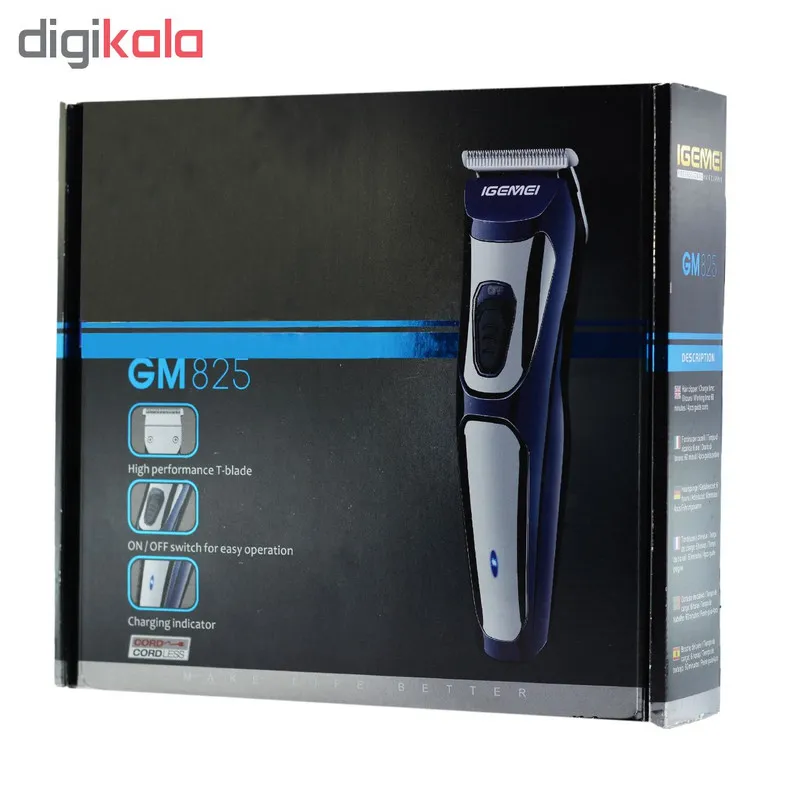 ماشین اصلاح موی سر و صورت آی جیمی مدل GM 825 - تصویر 4