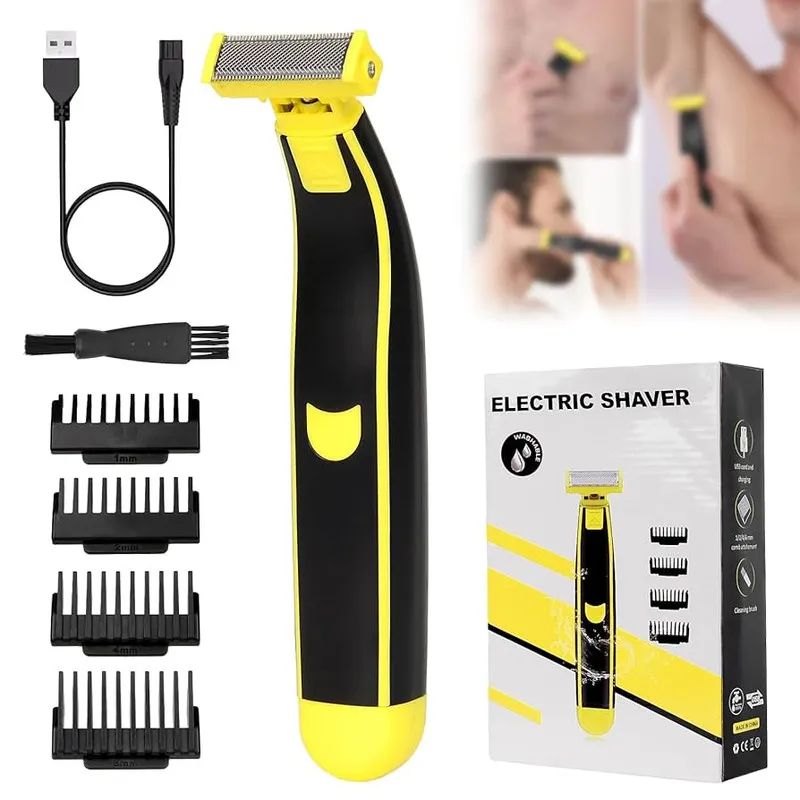 ست ماشین اصلاح موی صورت و بدن مدل ELECTRIC SHAVER - تصویر 4