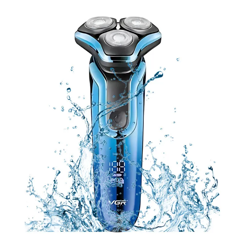 ماشین اصلاح موی صورت شارژی وی جی ار مدل V-313 - تصویر 5