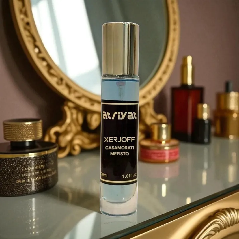 عطر جیبی مردانه عطریات مدل کازاموراتی مفیستو با رایحه خنک حجم 30 میلیلیتر - تصویر 5