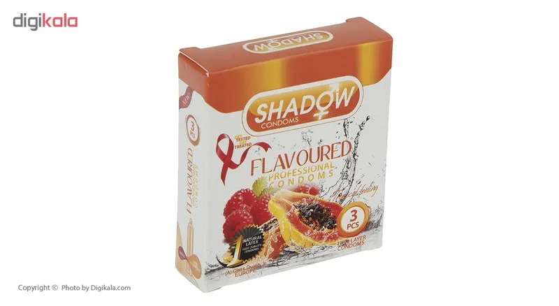 کاندوم شادو مدل FLAVOURED بسته 3 عددی - تصویر 4