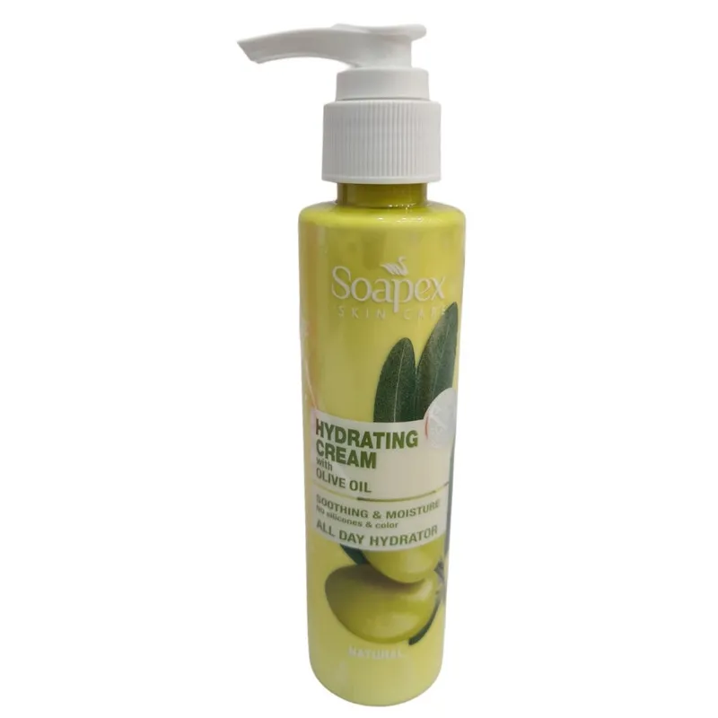 کرم مرطوب کننده سوپکس مدل olive oil مناسب برای انواع پوست حجم 150 میلی لیتر