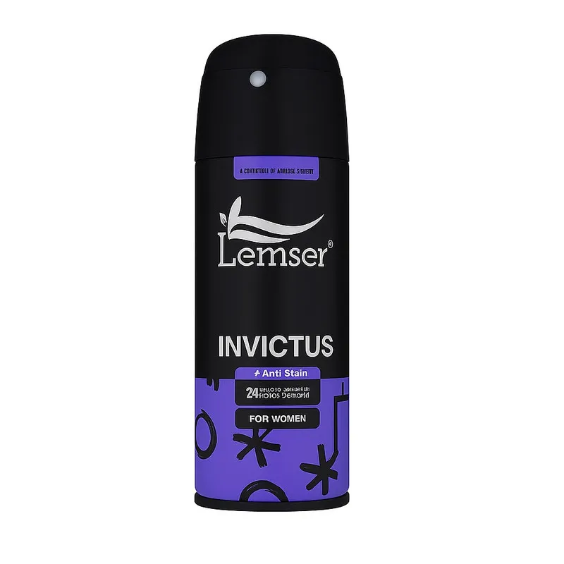 اسپری دئودورانت زنانه لمسر مدل INVICTUS حجم 150 میلیلیتر - تصویر 2