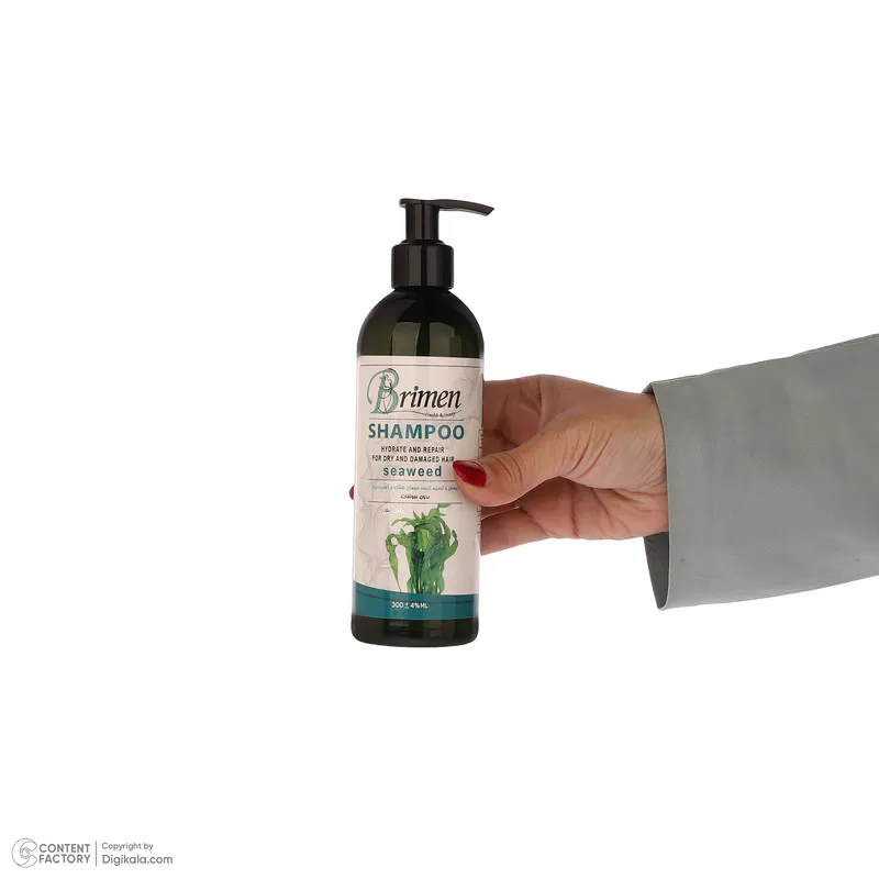 شامپو مو برایمن مدل Seaweed مناسب برای موهای خشک و آسیب دیده حجم 300 میلی‌لیتر - تصویر 5
