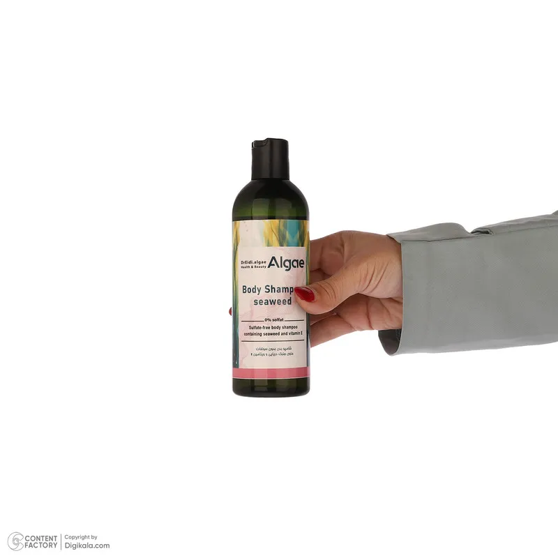 شامپو بدن دکتر عیدی آلگا مدل Seaweed با رایحه خنک مناسب برای انواع پوست حجم 300 میلی‌لیتر - تصویر 3