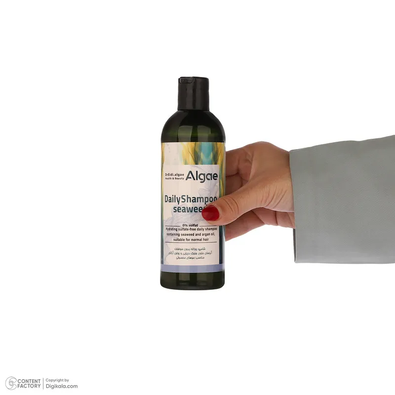 شامپو مو دکتر عیدی آلگا مدل Seaweed مناسب برای موهای معمولی حجم 300 میلیلیتر - تصویر 5
