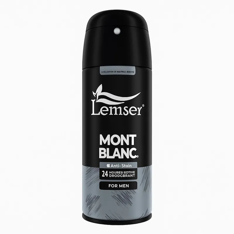 اسپری دئودورانت مردانه لمسر مدل Mont Blanc حجم 150 میلیلیتر - تصویر 2