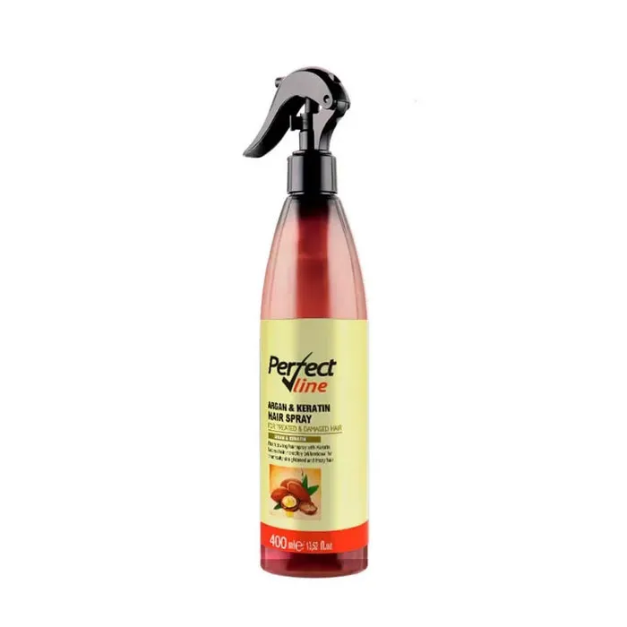 اسپری دو فاز مو پرفکت لاین مدل ARGAN AND KERATIN حجم 400 میلی لیتر - تصویر 2