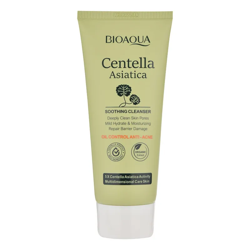 فوم شستشوی صورت بی آکوا مدل Centella مناسب برای انواع پوست وزن 100 گرم