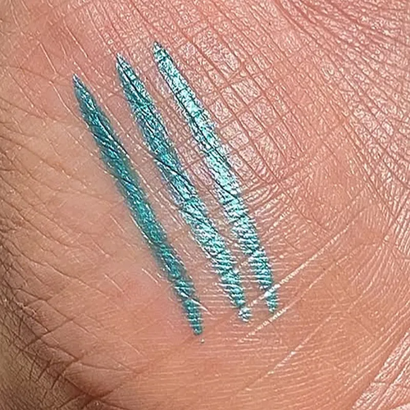 خط چشم ماژیکی پن کوتا مدل متالیک رنگ سبز - تصویر 4