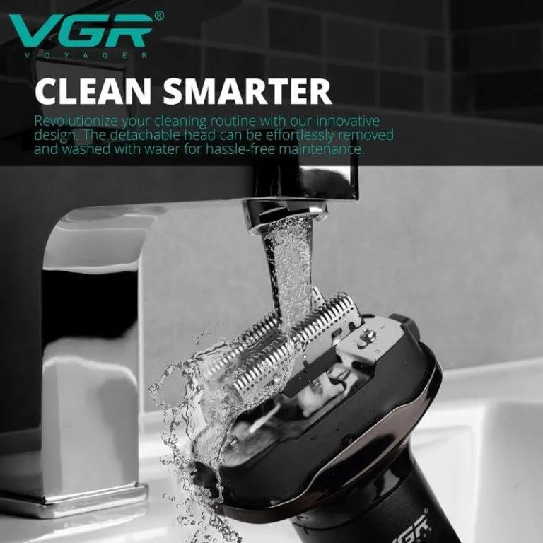 ماشین اصلاح موی صورت وی جی ار مدل V-371 - تصویر 2