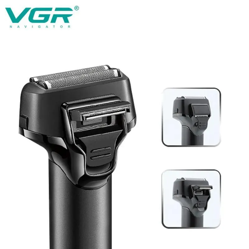 ماشین اصلاح موی صورت وی جی ار مدل V-371 - تصویر 3