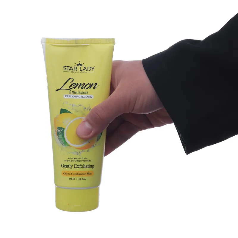 ژل ماسک صورت استارلیدی مدل لیمو ضدجوش و نعنا مناسب پوست چرب و مختلط حجم 175 میلی لیتر مجموعه 6 عددی - تصویر 4
