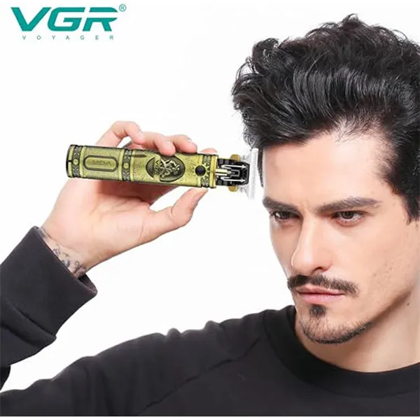 ماشین اصلاح موی سر و صورت شارژی وی جی ار مدل V-083 - تصویر 3