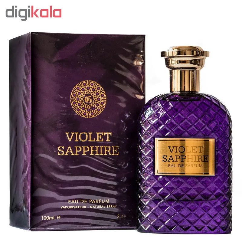 ادو پرفیوم زنانه فراگرنس ورد مدل VIOLET SAPPHIRE حجم 100 میلی لیتر - تصویر 2