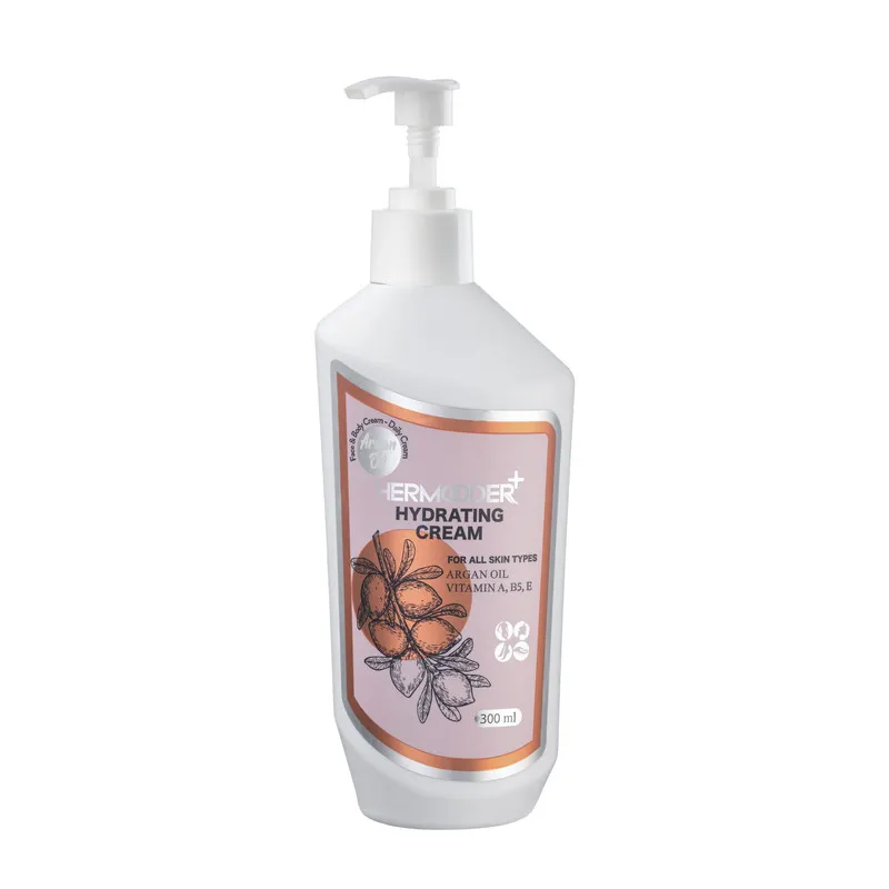 کرم آبرسان هرمودر مدل ARGAN OIL مناسب برای انواع پوست حجم 300 میلی لیتر - تصویر 2