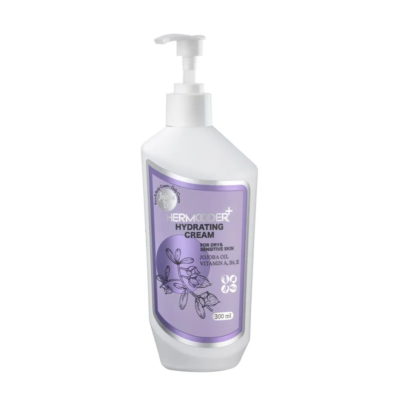 کرم آبرسان هرمودر مدل JOJOBA OIL مناسب برای پوست خشک و حساس حجم 300 میلی لیتر - تصویر 2