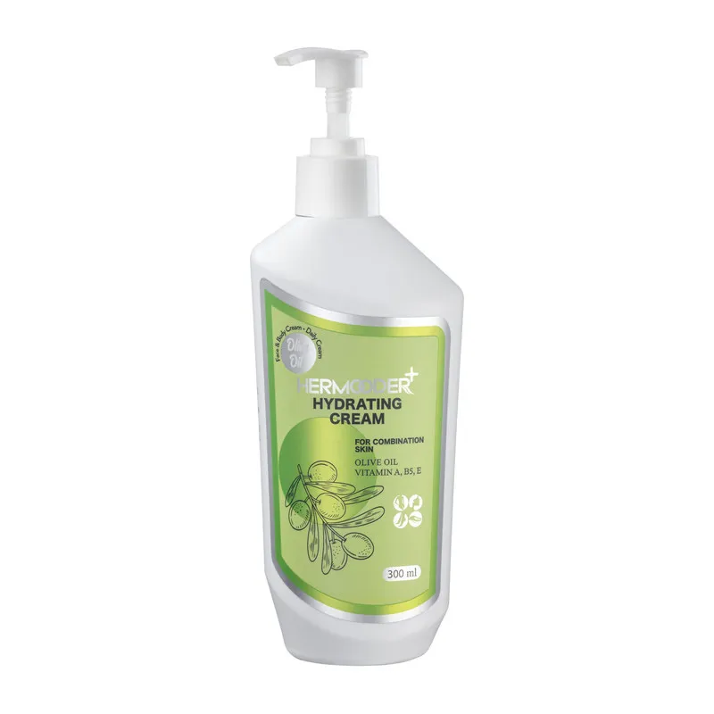 کرم آبرسان هرمودر مدل OLIVE OIL مناسب برای پوست‌ مختلط حجم 300 میلی لیتر - تصویر 2