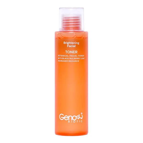 تونر پاککننده صورت ژنوبایوتیک مدل روشن کننده مناسب برای انواع پوست حجم 150 میلیلیتر