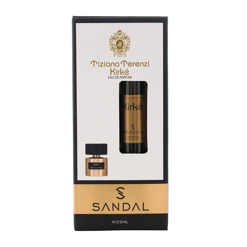 عطر جیبی مردانه صندل مدل Kirke با رایحه شیرین حجم 25 میلی‌لیتر - تصویر 2