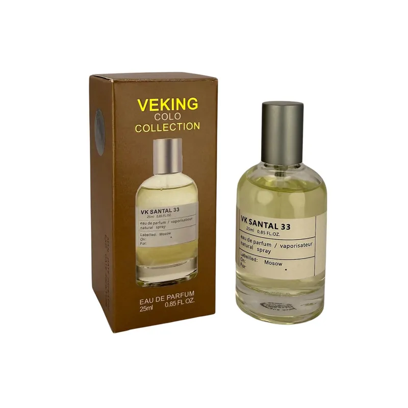عطر جیبی ویکینگ کولو مدل سانتال 33 با رایحه تلخ حجم 25 میلی لیتر