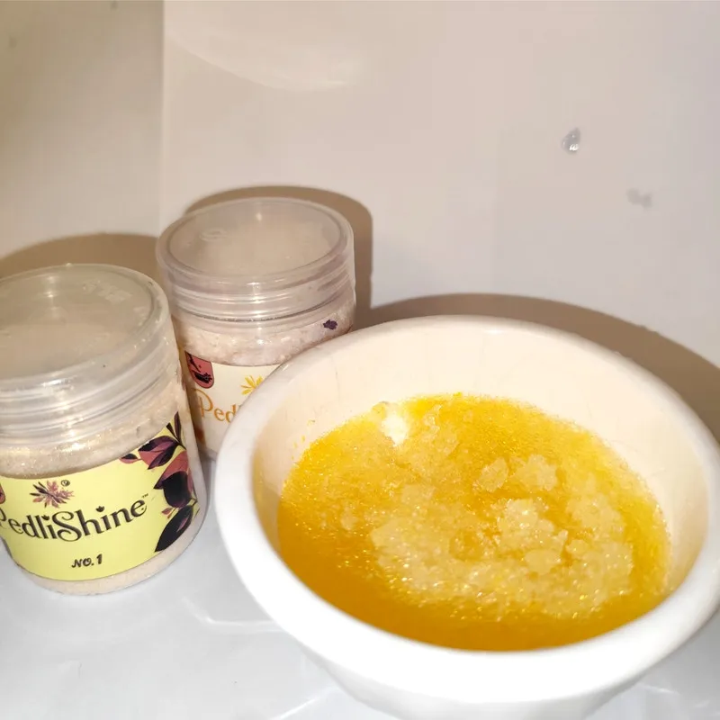 ژل پدیکور پدی شاین مدل یلو وزن 90 گرم به همراه پودر حلال پدی شاین مدل یلو وزن 125 گرم - تصویر 5