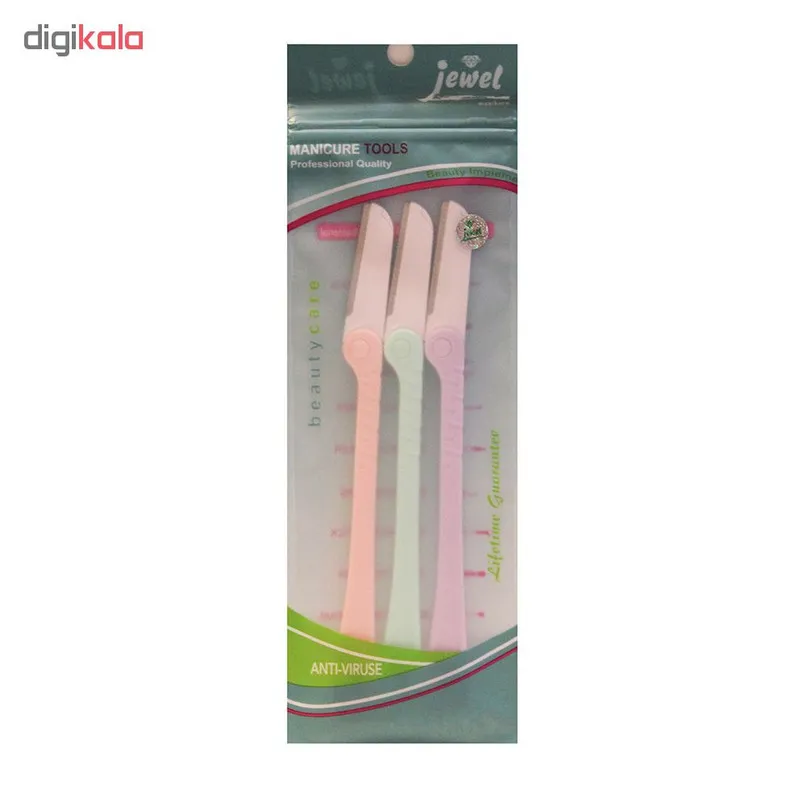 تیغ ابرو جویل کد GR503 بسته 3 عددی - تصویر 2