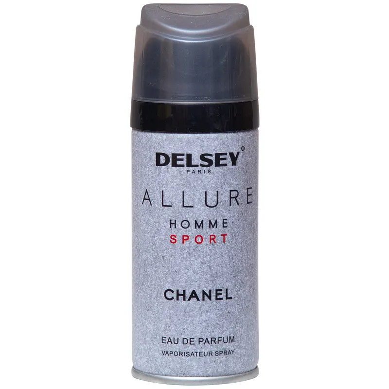 اسپری خوشبو کننده بدن مردانه دلسی مدل Allure homme sport حجم 150 میلی لیتر
