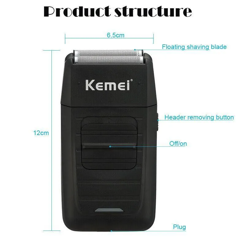 ماشین اصلاح موی صورت کیمی مدل KM-1102 - تصویر 2