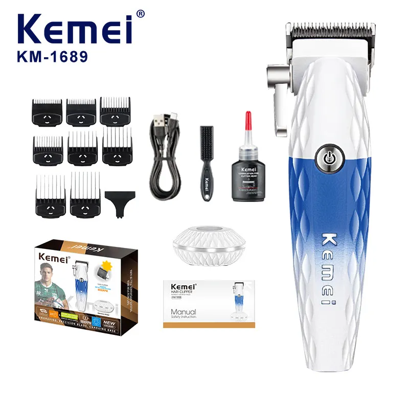 ماشین اصلاح موی سر و صورت شارژی کیمی مدل Km-1689 - تصویر 2
