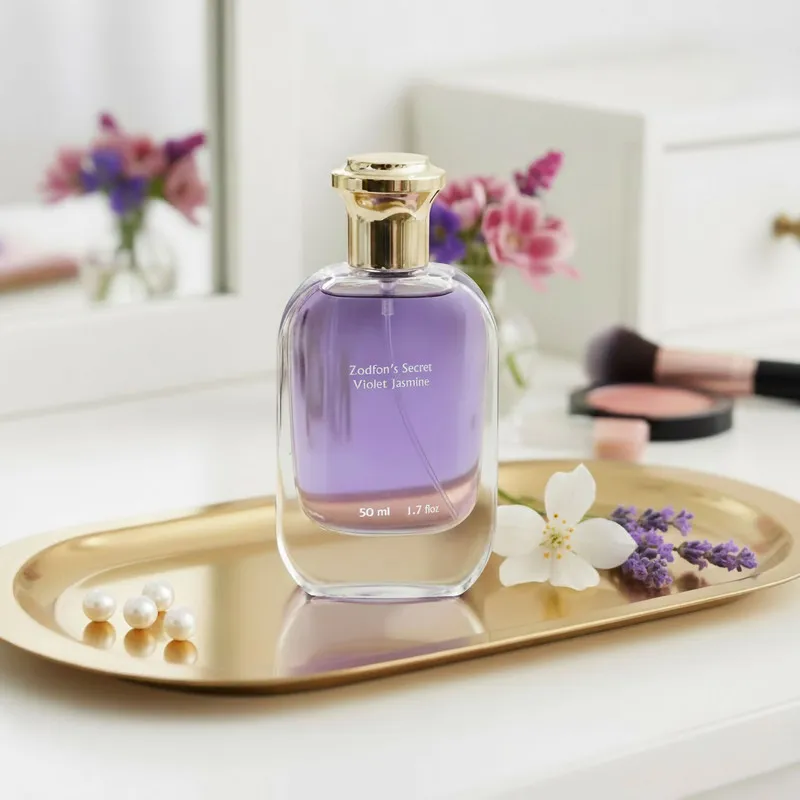 ادو پرفیوم زنانه زدفون مدل Violet Jasmine با رایحه خنک حجم 50 میلی لیتر - تصویر 2
