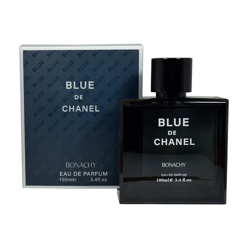 ادو پرفیوم مردانه بوناچی مدل Blue Chanel با رایحه خنک حجم 100 میلیلیتر - تصویر 2