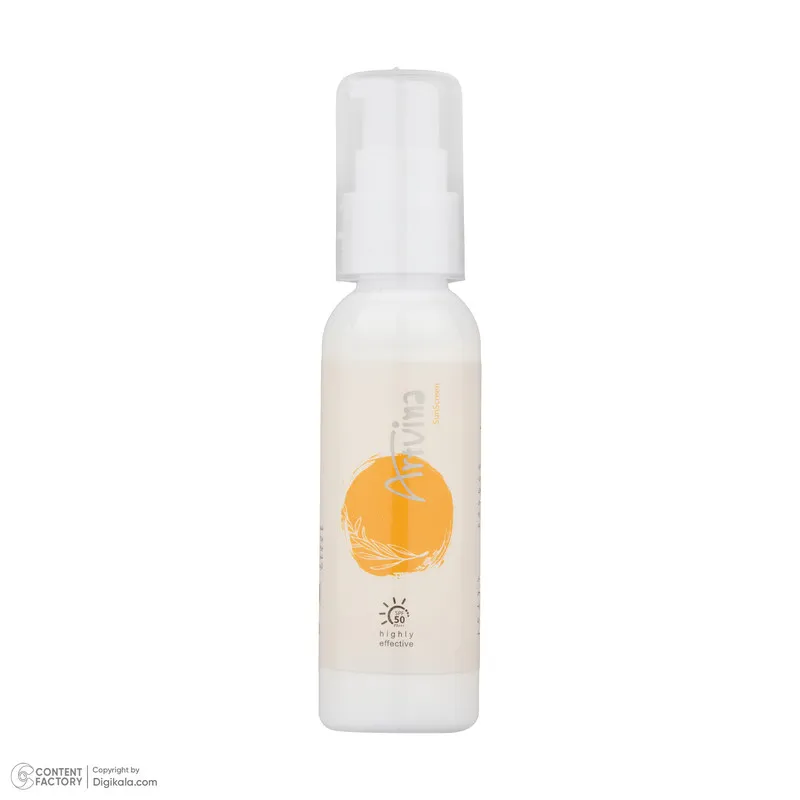 کرم ضد آفتاب بی‌رنگ صورت آرت وینا SPF 50 مدل Sun Guard ‌محافظ +++PA مناسب برای انواع پوست حجم 50 میلی‌لیتر - تصویر 4