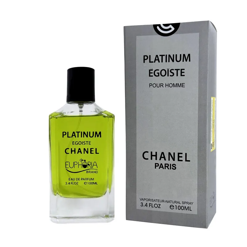 ادو پرفیوم مردانه ایفوریا مدل CHANEL - Egoiste Platinum با رایحه خنک حجم 100 میلی لیتر - تصویر 4
